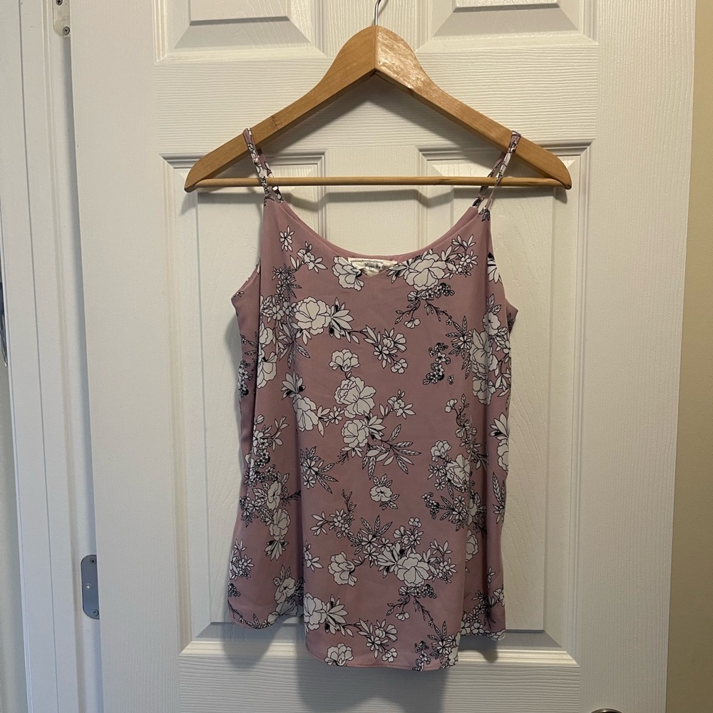 Hippie Rose Floral Pink Women's Top size S